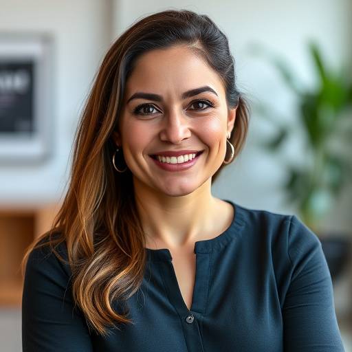 Foto de Beatriz Albuquerque, fonoaudióloga e especialista em comunicaäão