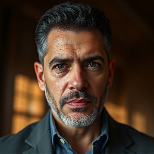 Foto de Carlos Silva, ator e professor de oratória